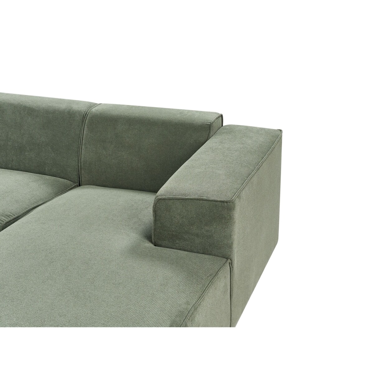 Narożnik lewostronny ciemnozielony DOLVA