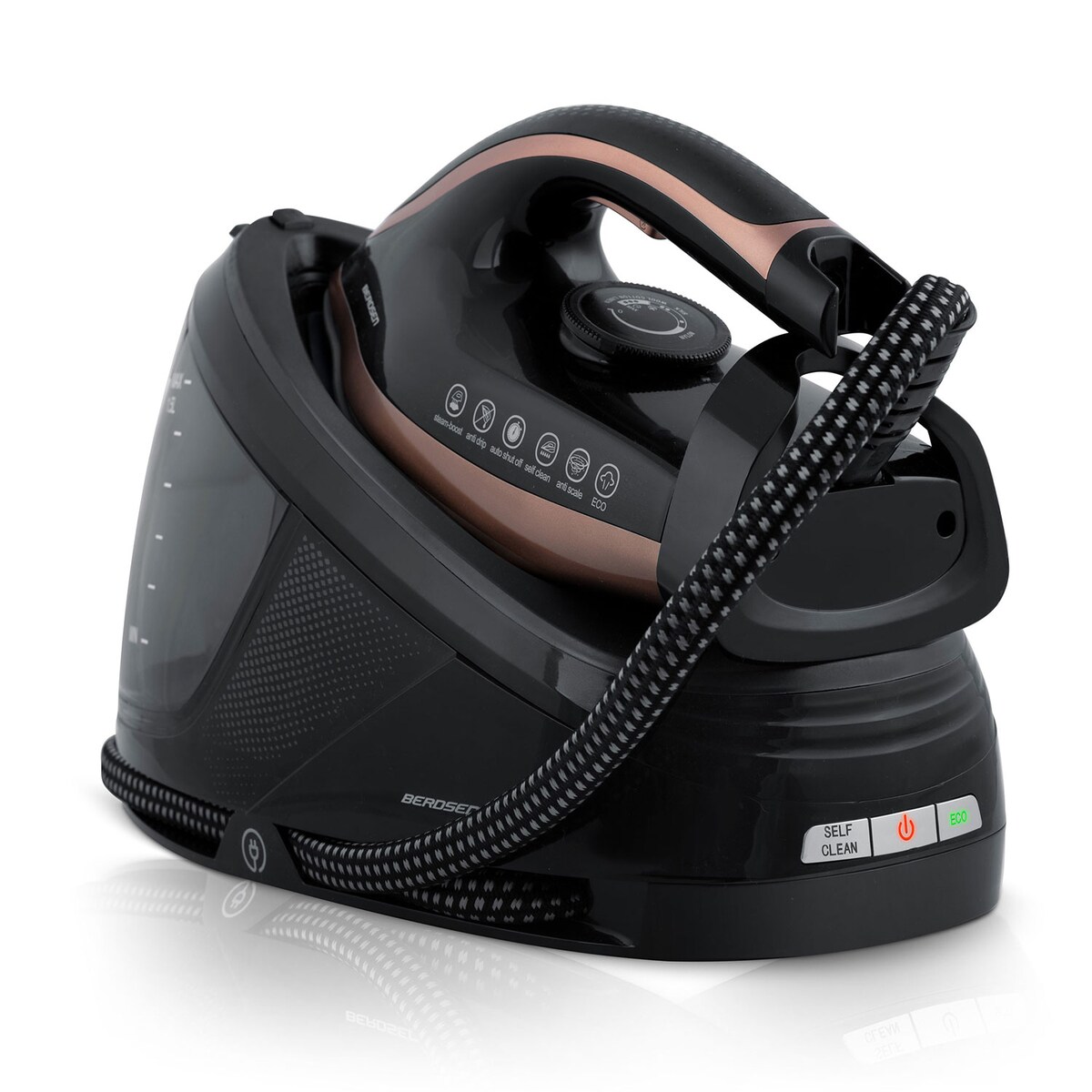 Stacja parowa generator pary żelazko 3000W ceramiczna powłoka Berdsen 333400