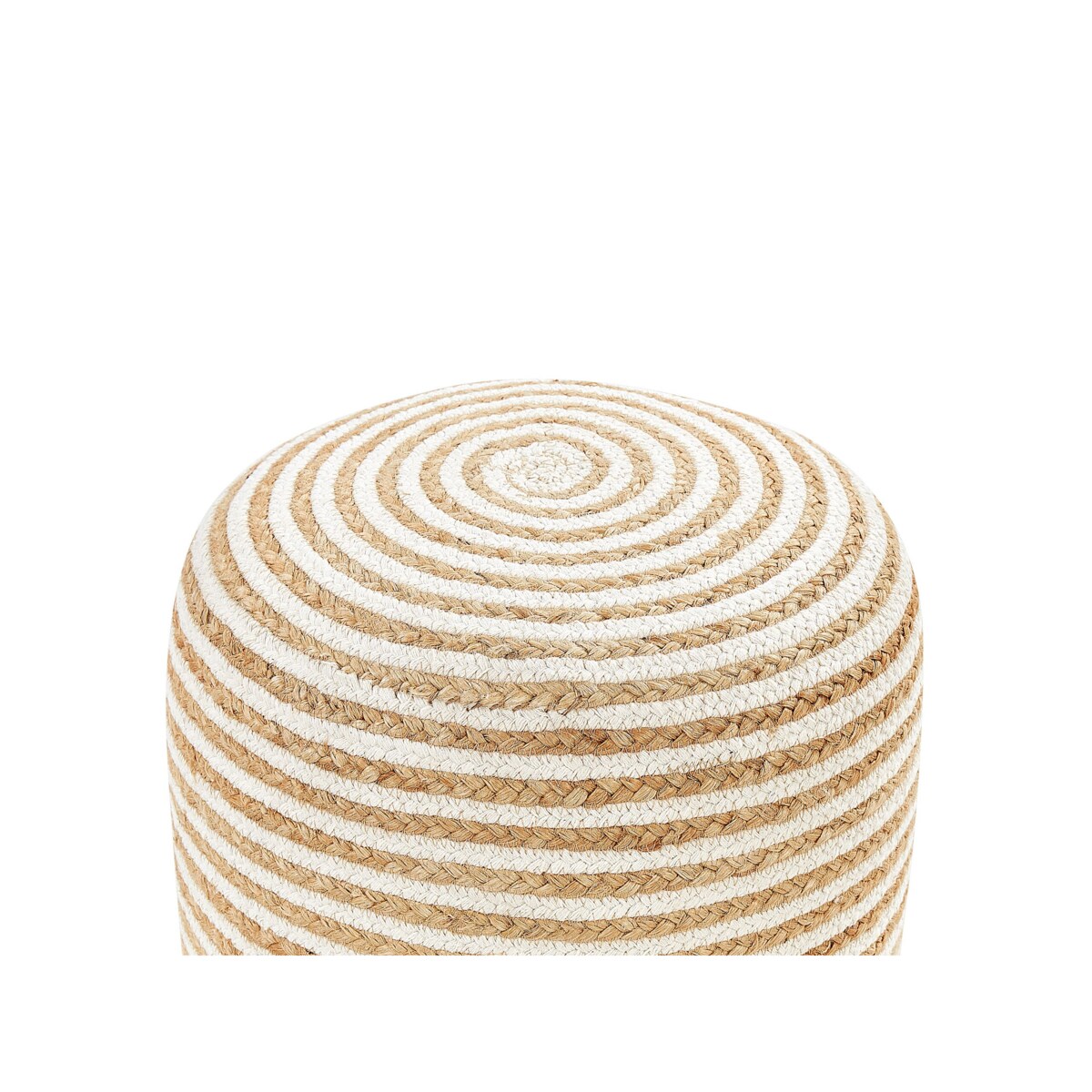 Puf z juty 40 cm beżowa RESAFA