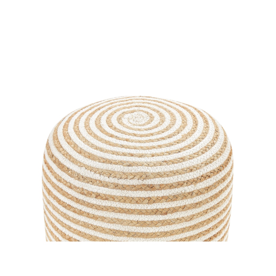 Puf z juty 40 cm beżowa RESAFA