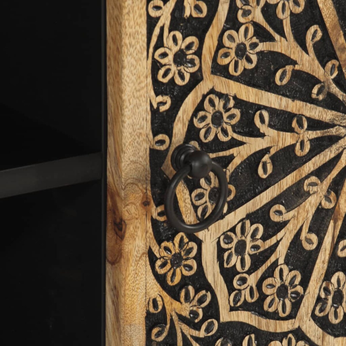 vidaXL Szafka pod telewizor, 105x33x46 cm, lite drewno mango