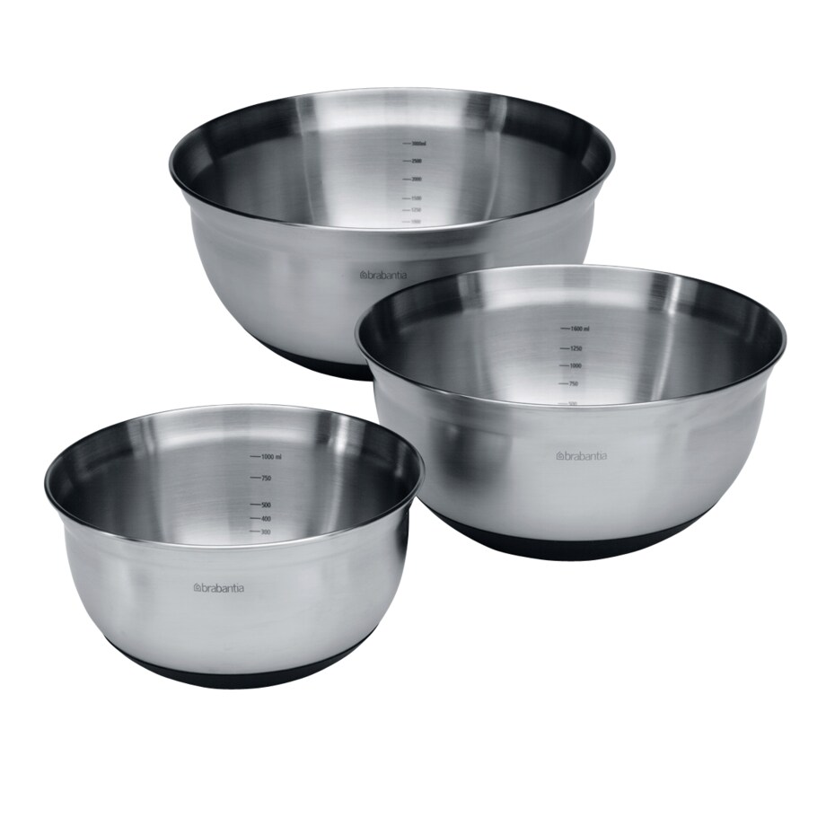 Zestaw misek 3szt. stalowe 363900