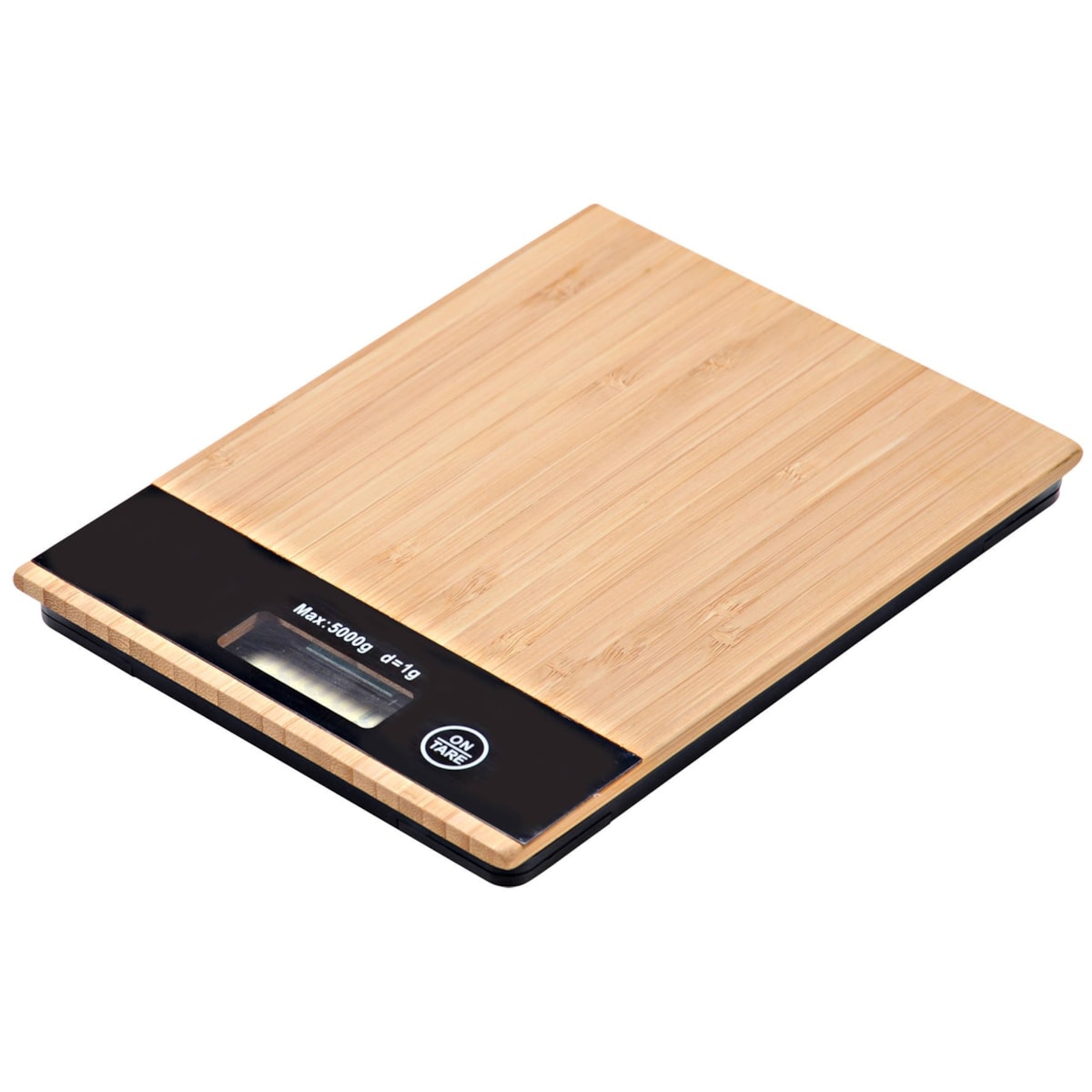 Waga kuchenna elektroniczna, max. 5 kg, bambus, KESPER