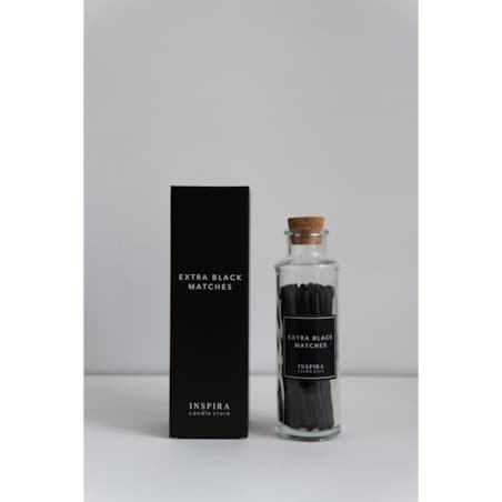 Czarne zapałki Extra Black Matches, INSPIRA
