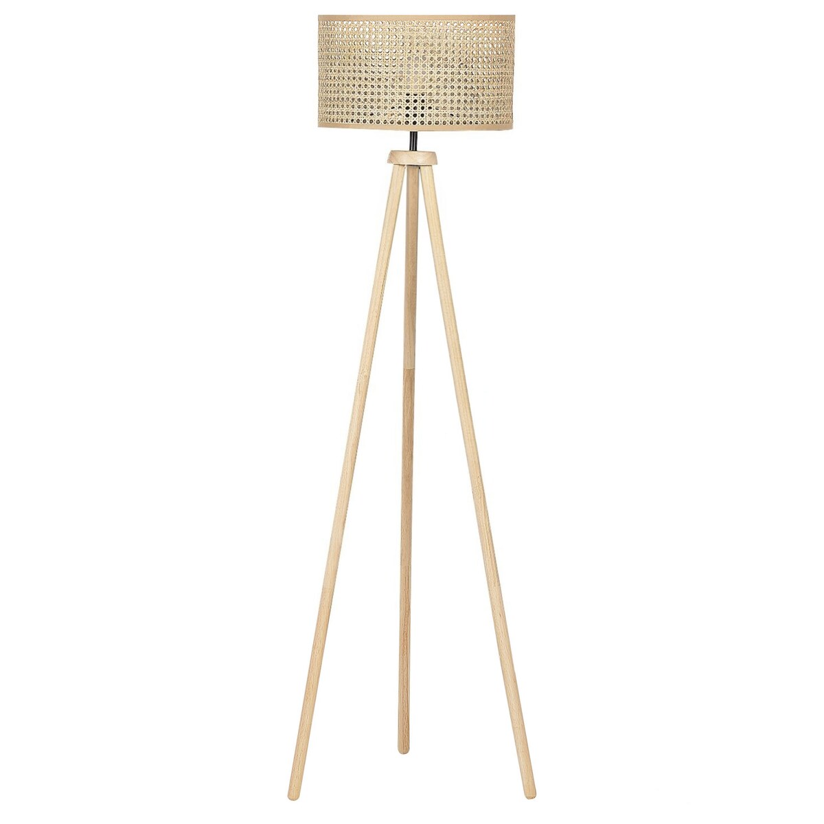 Lampa podłogowa PENTON Rattan Naturalny