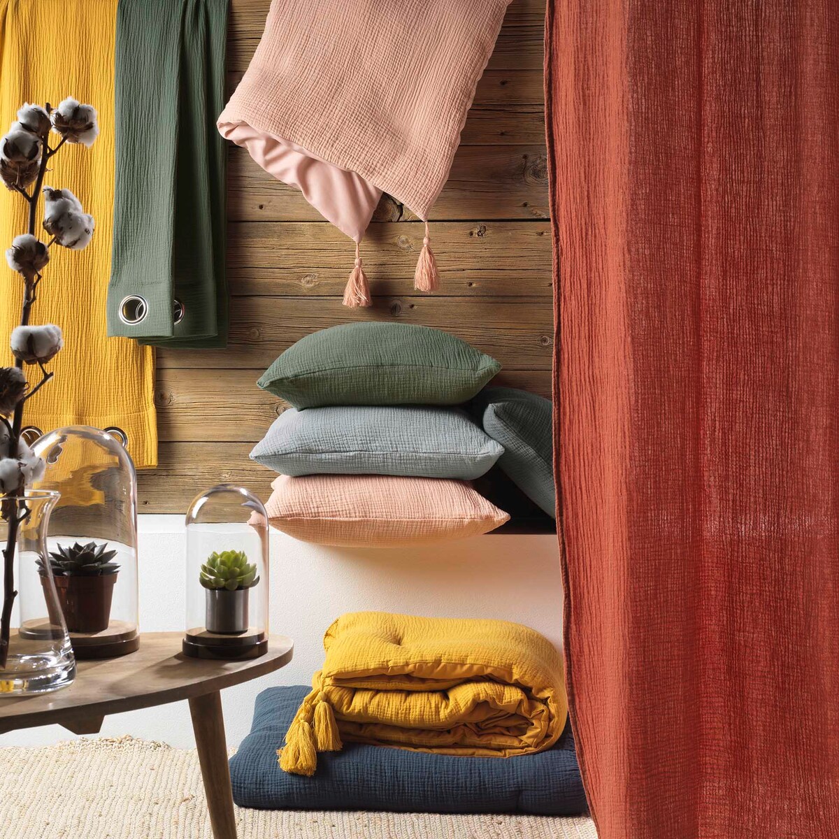 Komplet muślinowej pościeli ANGELIA, 240 x 220 cm