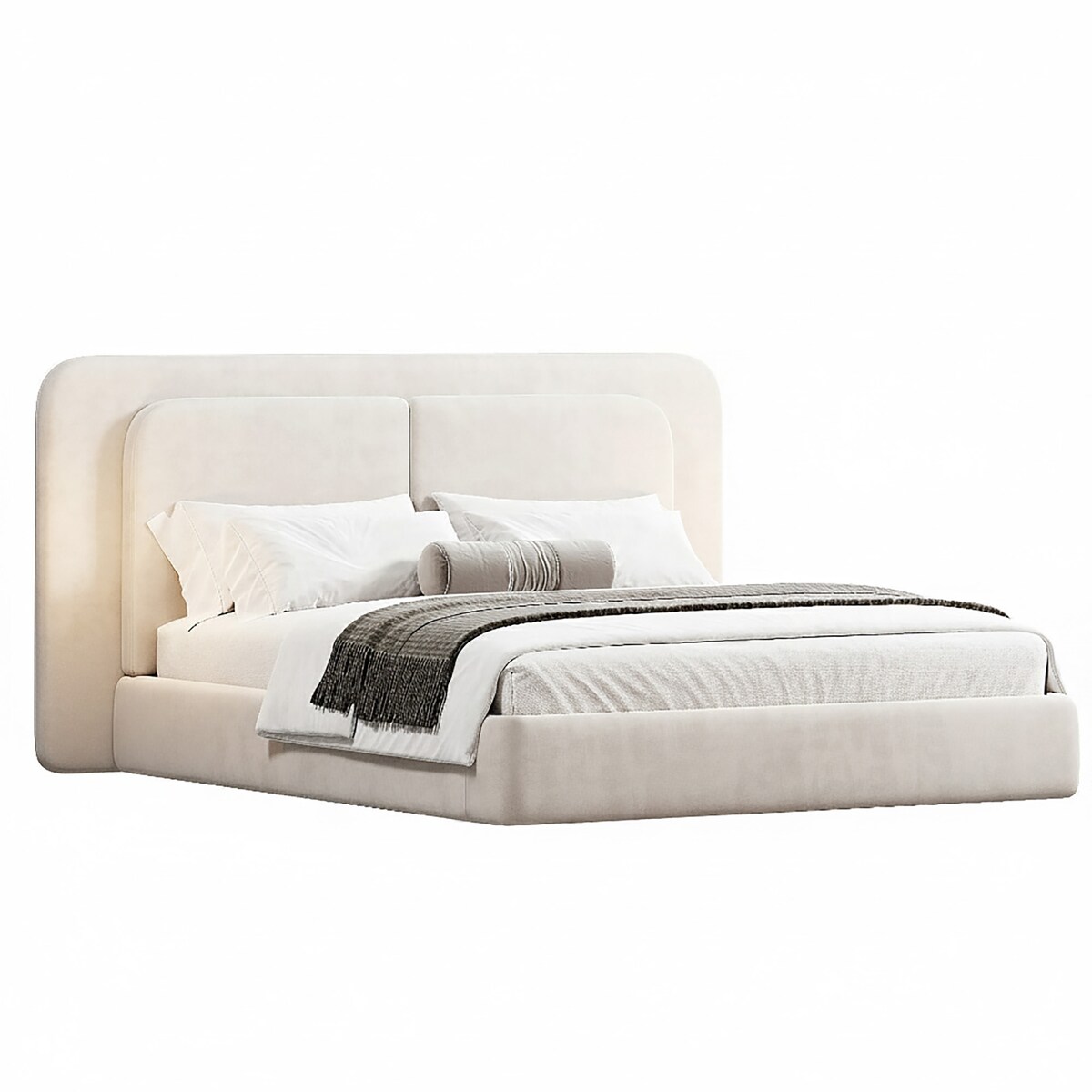 Łóżko Tapicerowane Prime 120X200 Stelaż Pojemnik Na Pościel Wind 05