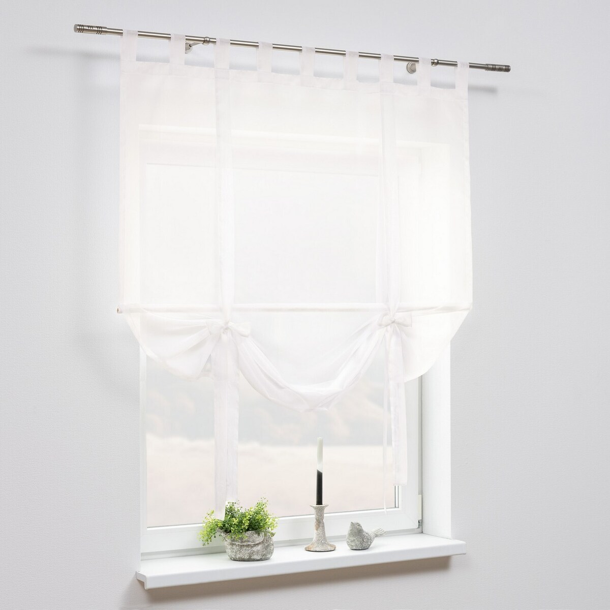 Roleta Roma 120x170 prześwitujący ecru