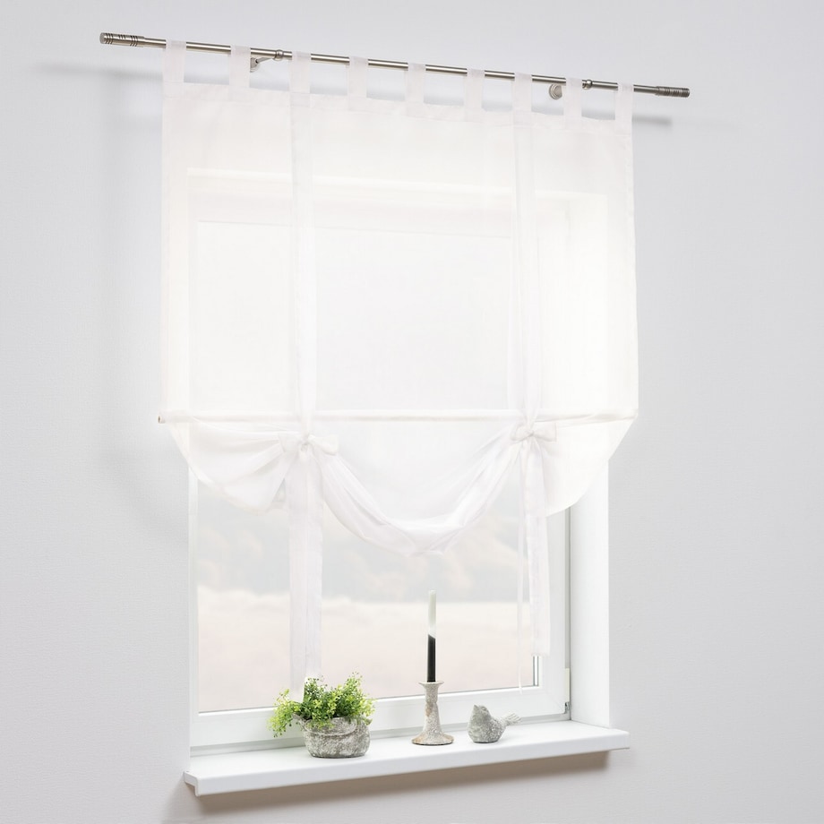 Roleta Roma 120x170 prześwitujący ecru