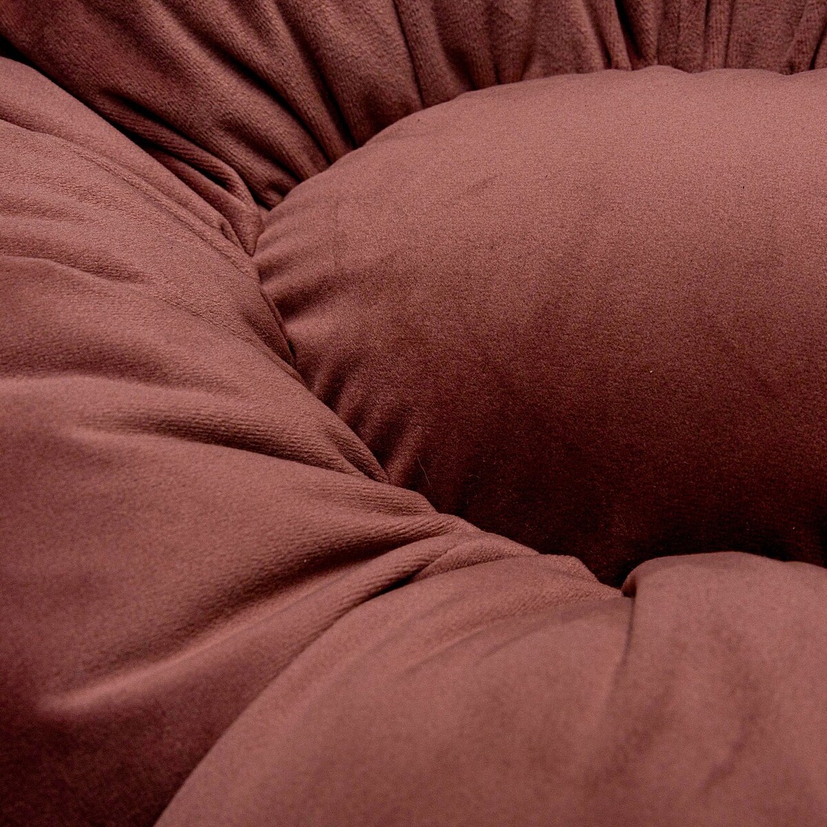 Poduszka kwiatek Mia XXL, bordowy, 100 cm, Posh Velvet