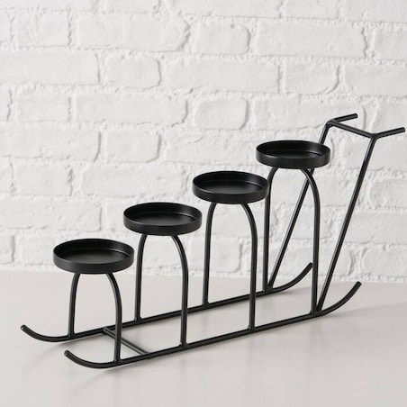 Metalowy świecznik SANIE 20,3x45,5 cm