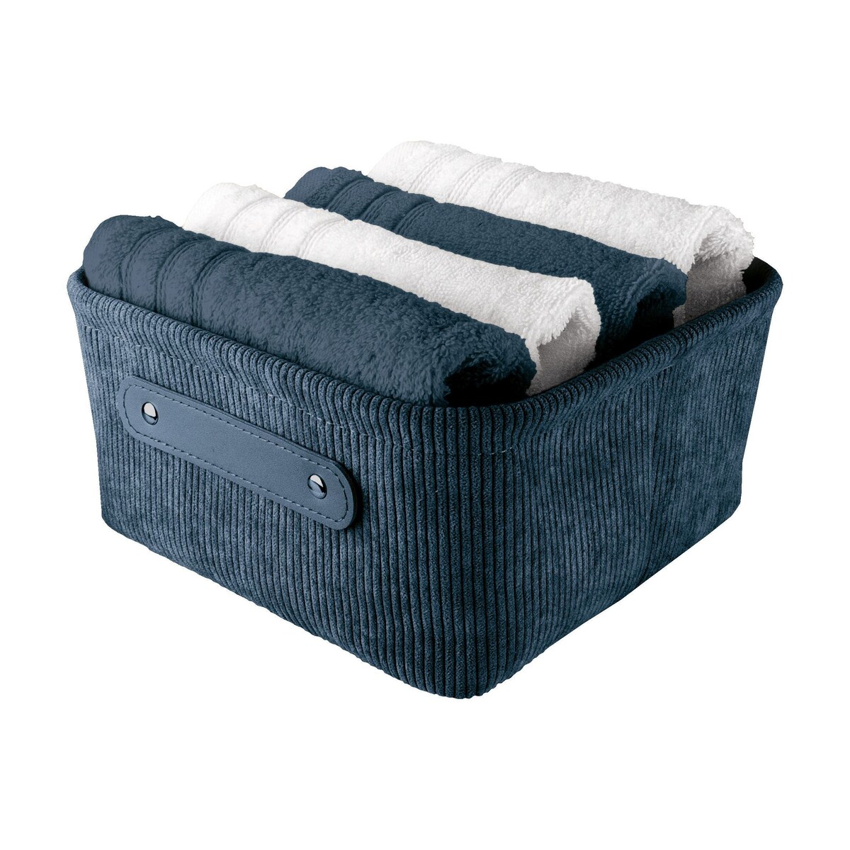 Kleine Wolke Bedford Pojemnik łazienkowy niebieski M tworzywo sztuczne