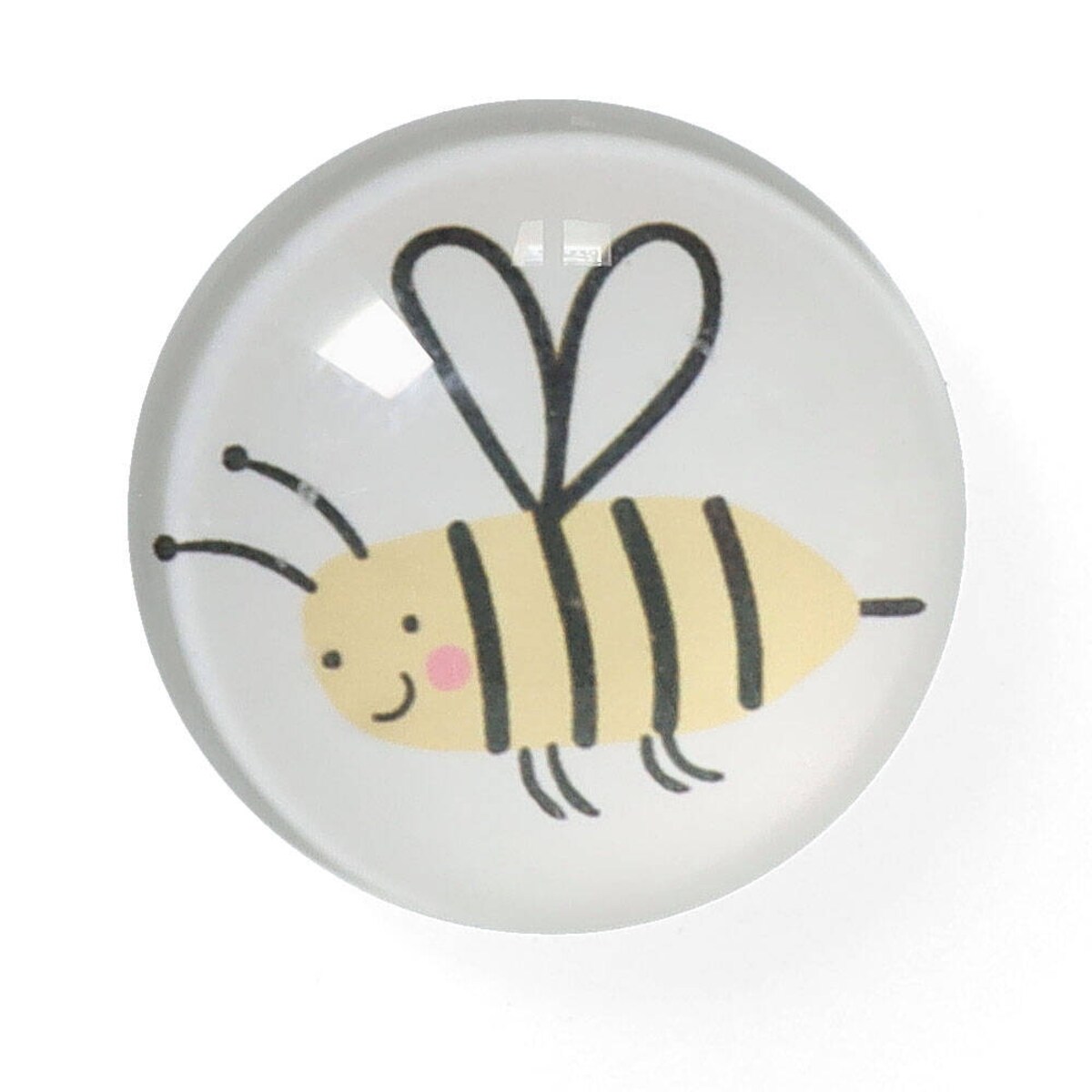 Zestaw magnesów ozdobnych, 4 sztuki, Ø 2,5 cm