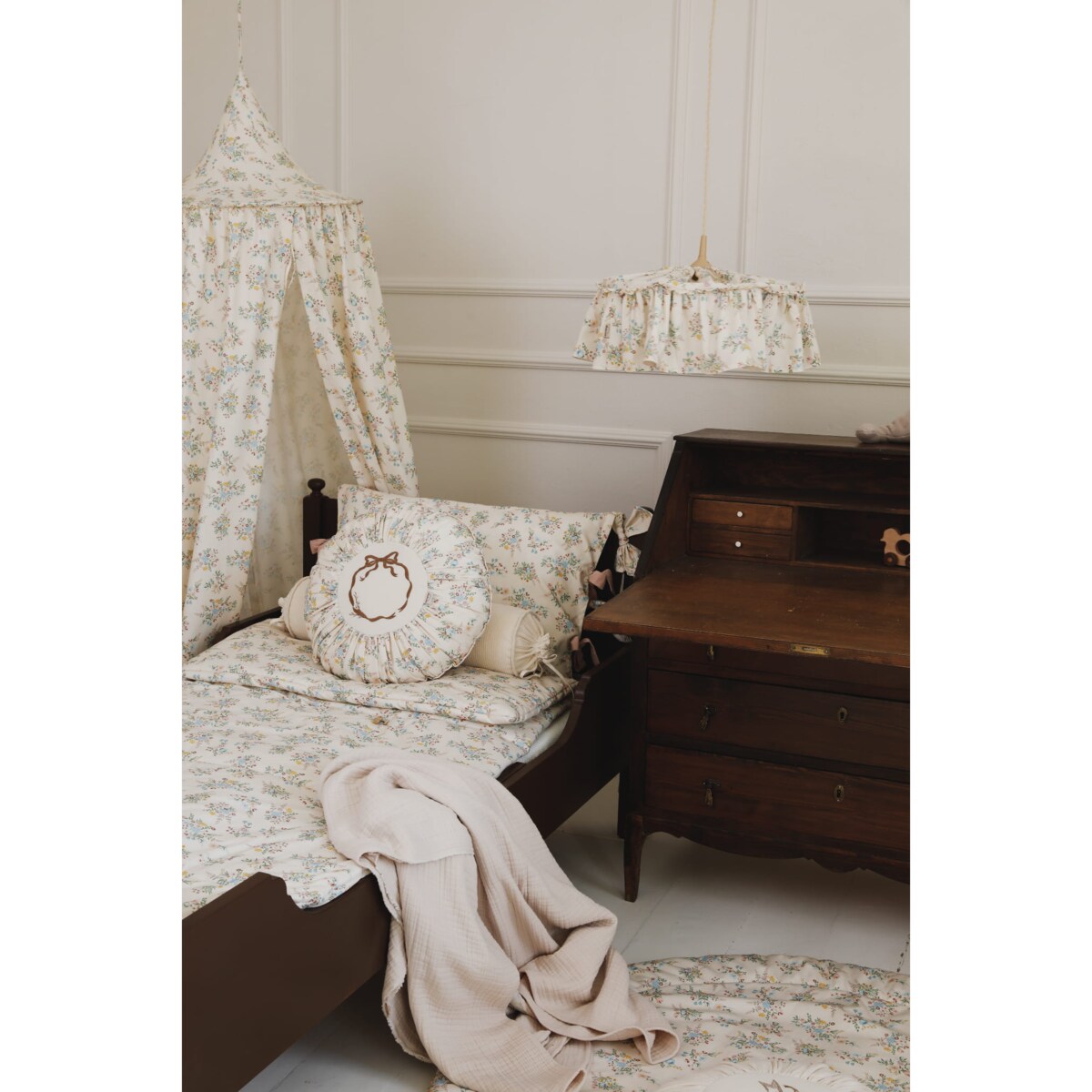 Abażur bawełniany Blooming Meadow