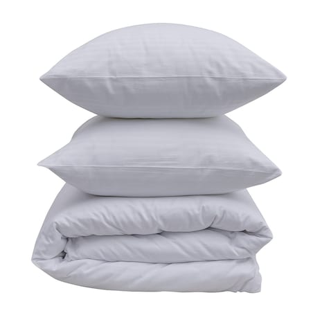 Pościel z satyny żakardowej Pure Snow 220x200 cm, 220x200 cm