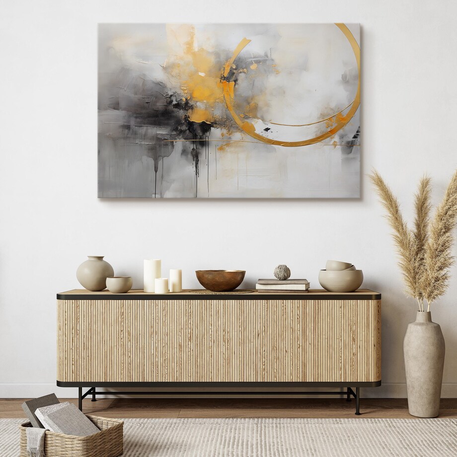 Obraz Na Płótnie Nowoczesna Abstrakcja 90x60cm