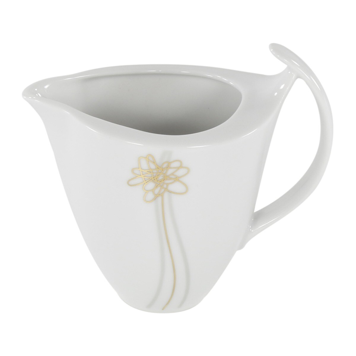 Garnitur do kawy dla 12 osób 39 el. Akcent Złoty Kwiat E525