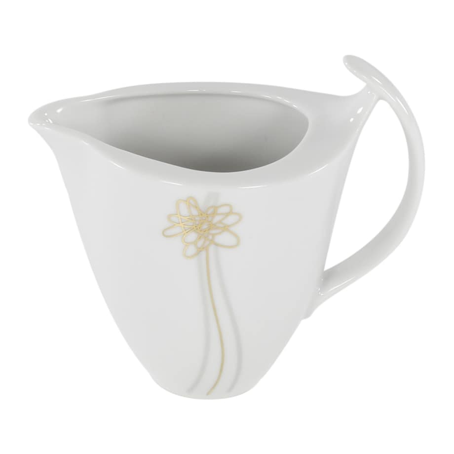 Garnitur do kawy dla 12 osób 39 el. Akcent Złoty Kwiat E525