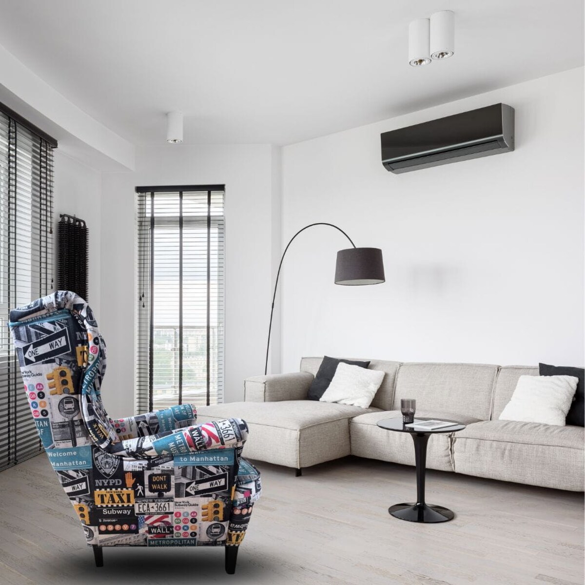 Fotel uszak Nowy Jork