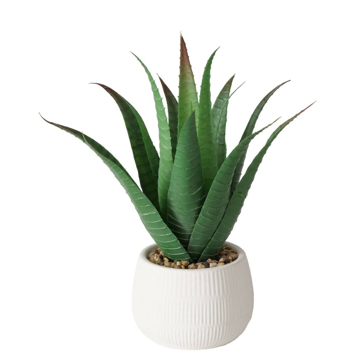 Sztuczna roślina aloes w donicze MONDRAGO, 29 cm