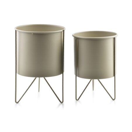 SWEN BEIGE Komplet 2 osłonek 18xh26cm/16xh23cm