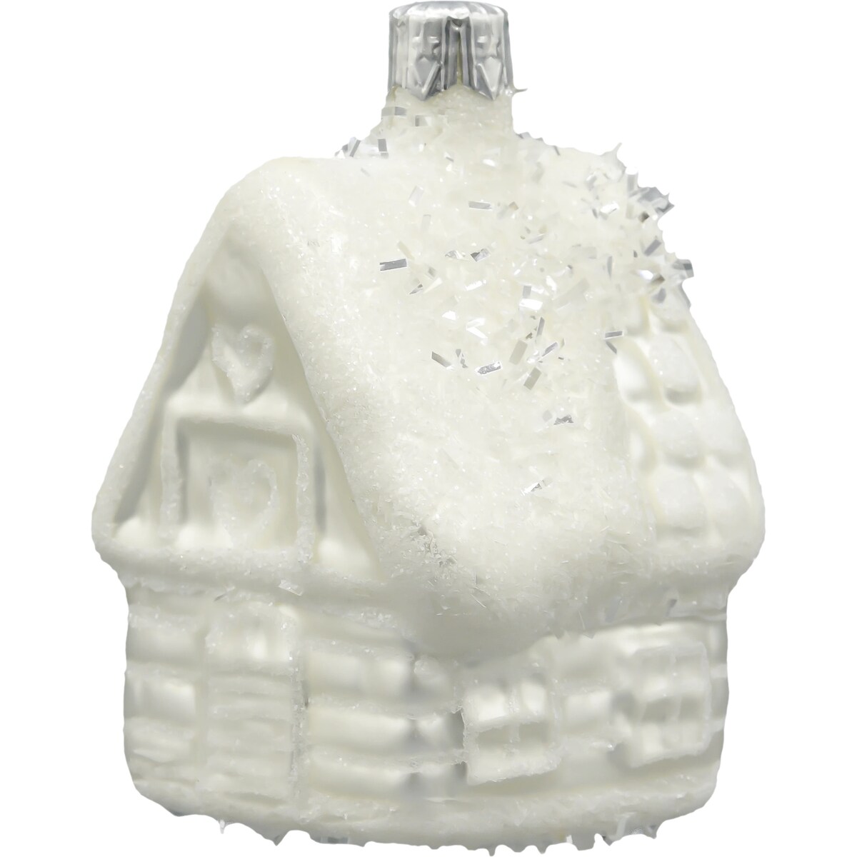 Bombka choinkowa: Domek w śniegu