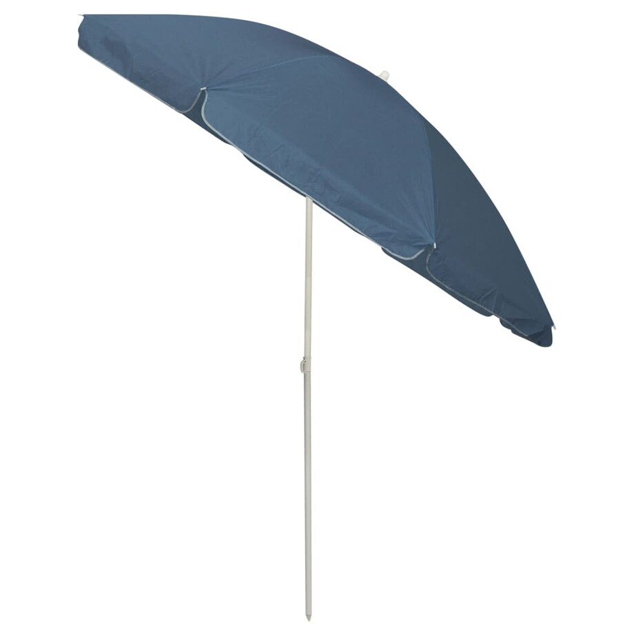 vidaXL Parasol plażowy, niebieski, 240 cm