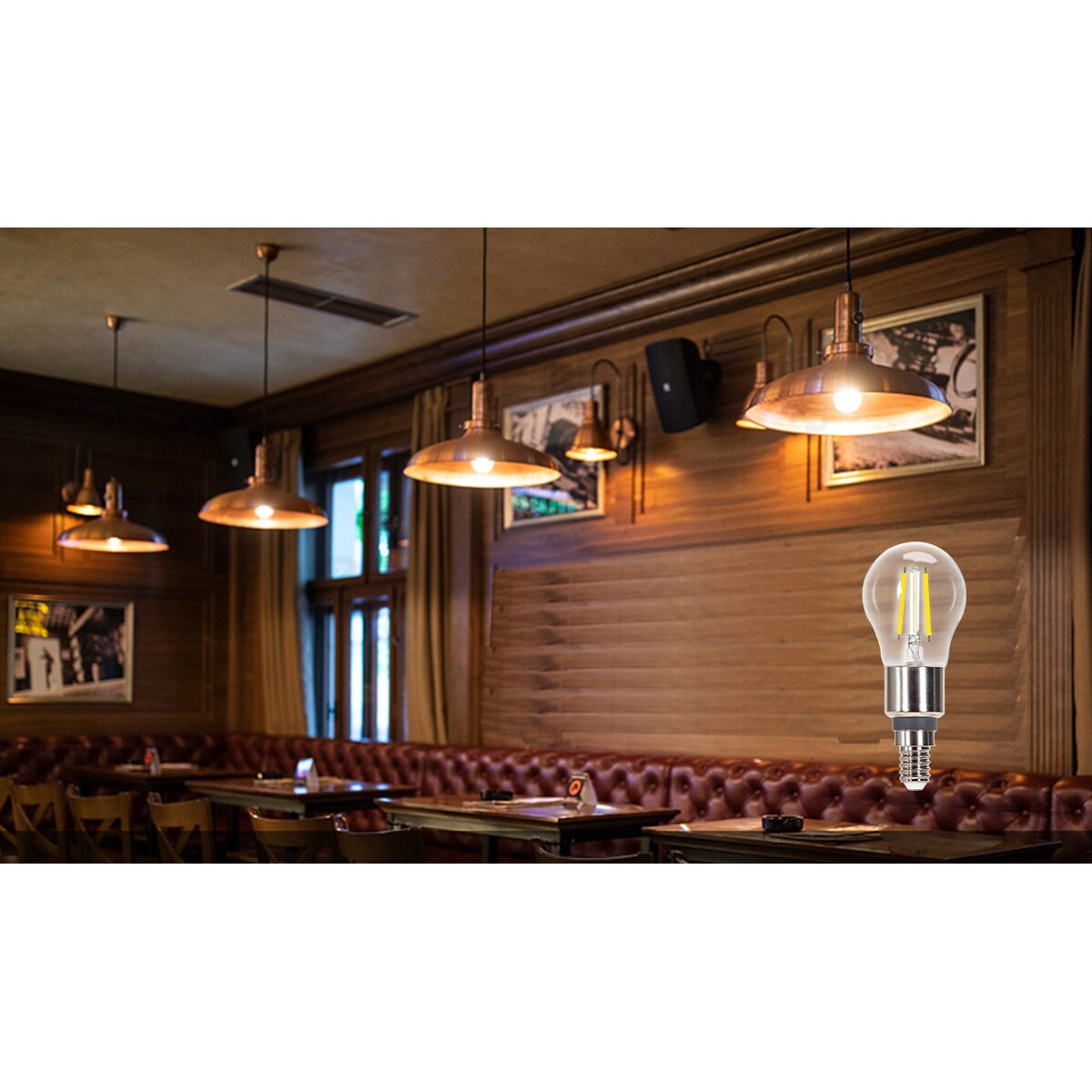 inteligentna żarówka bluetooth mesh g45 4.5w cct