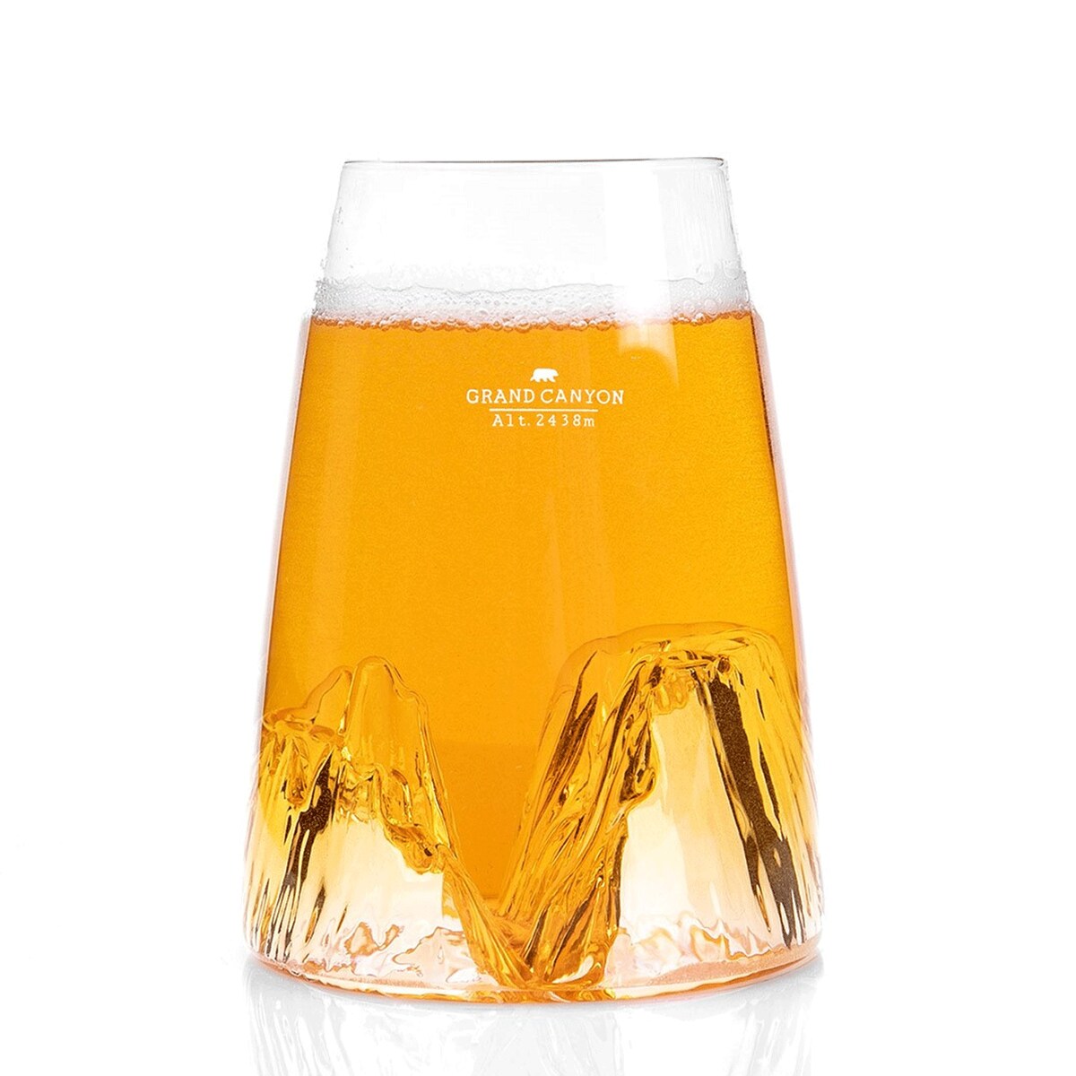 Szklanka Long Drink - Topographic - Grand Canyon