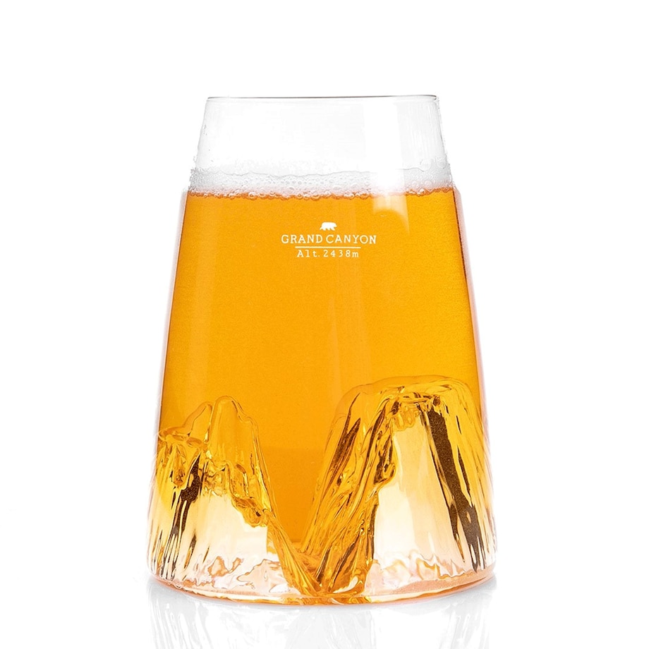 Szklanka Long Drink - Topographic - Grand Canyon