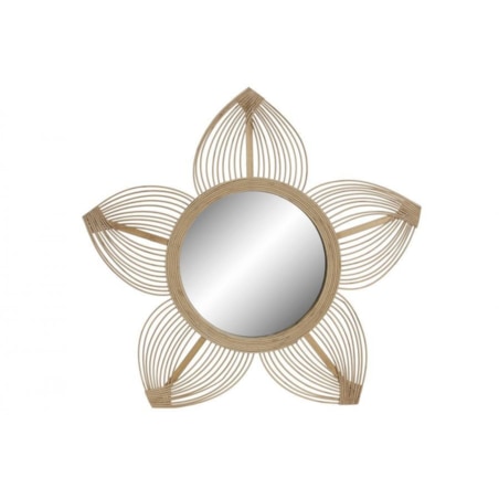 Lustro dekoracyjne Ø 66 cm ELIINA