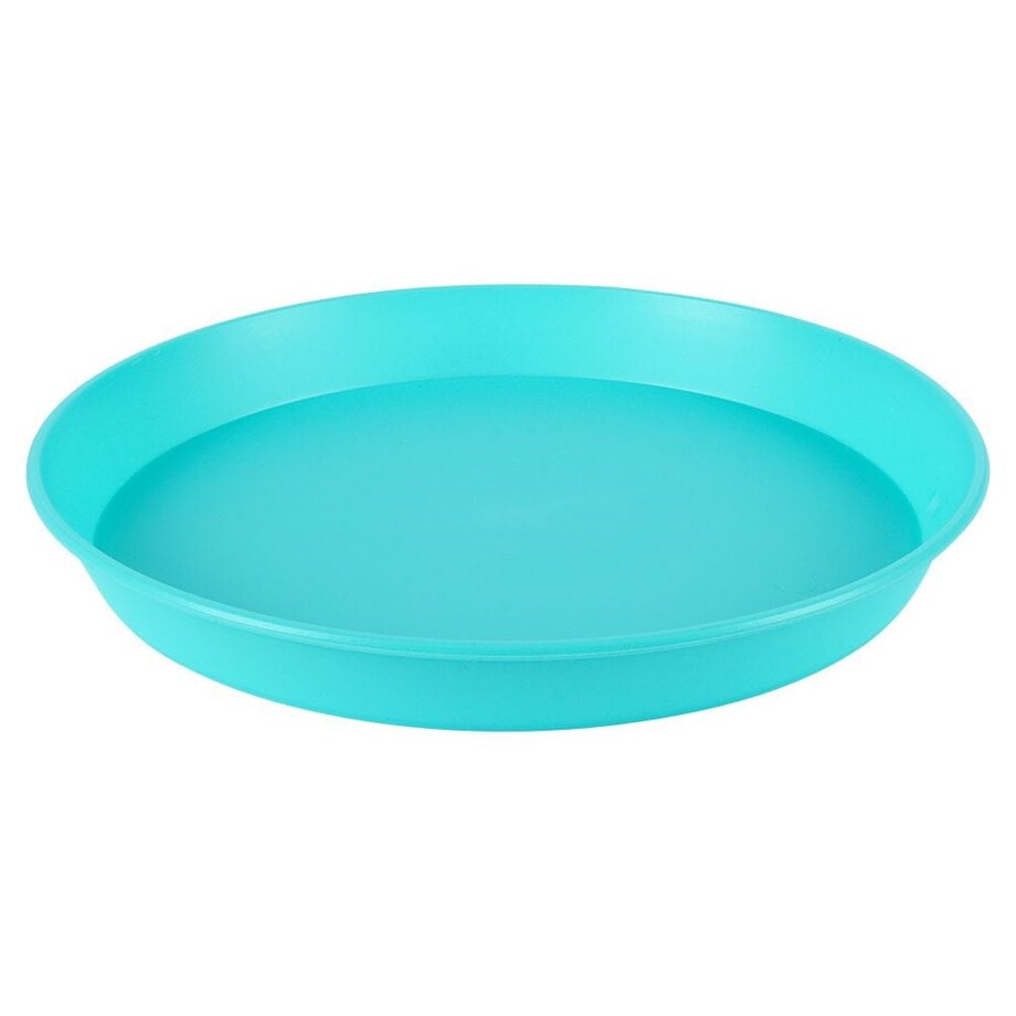 Zestaw talerzy koloroweych 6x22,5cm wielorazowych plastikowych dla dzieci