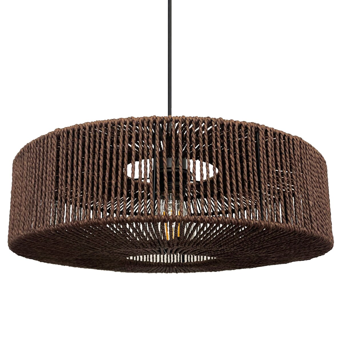 Lampa Wisząca Boho APP1295-1CP Brązowa