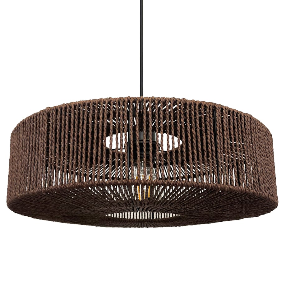 Lampa Wisząca Boho APP1295-1CP Brązowa