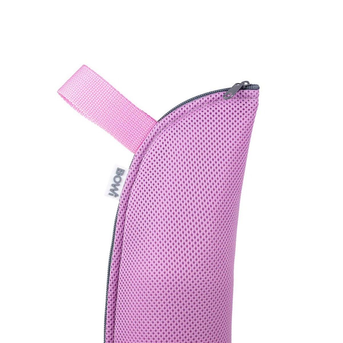 Etui podróżne, opakowanie na butelki z zamkiem różowe