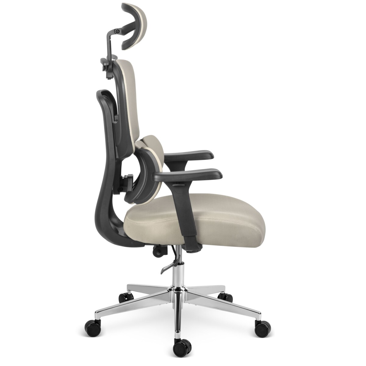 Fotel biurowy obrotowy ergonomiczny krzesło Sofotel Talin szare