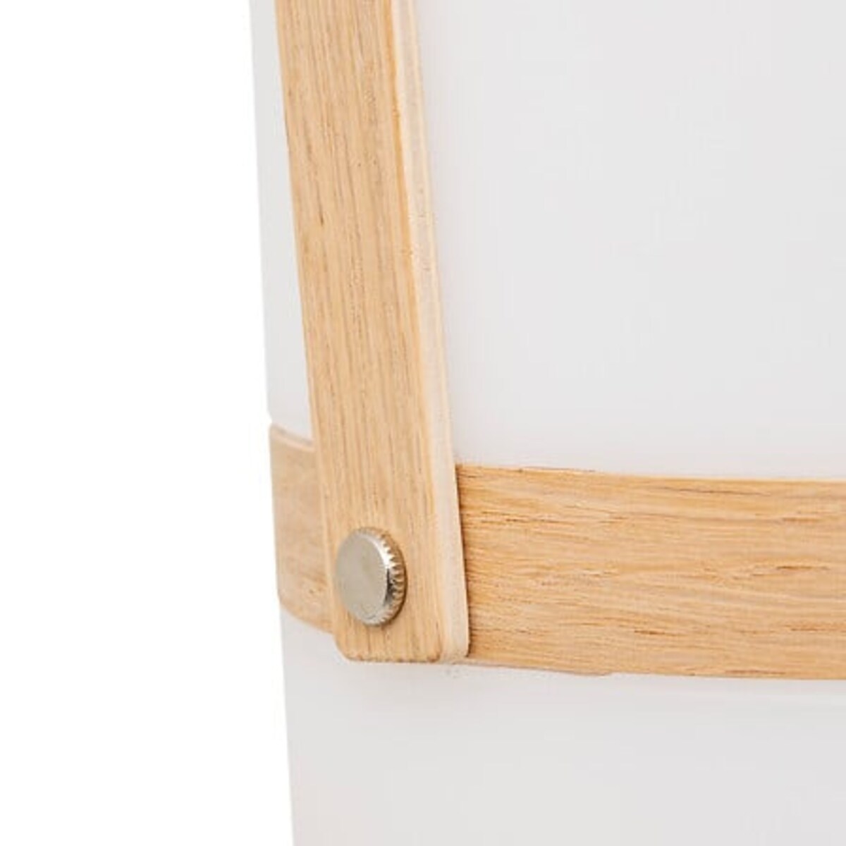 LAMPKA ZEWNĘTRZNA Kiara biała na baterie z rączką nowoczesna