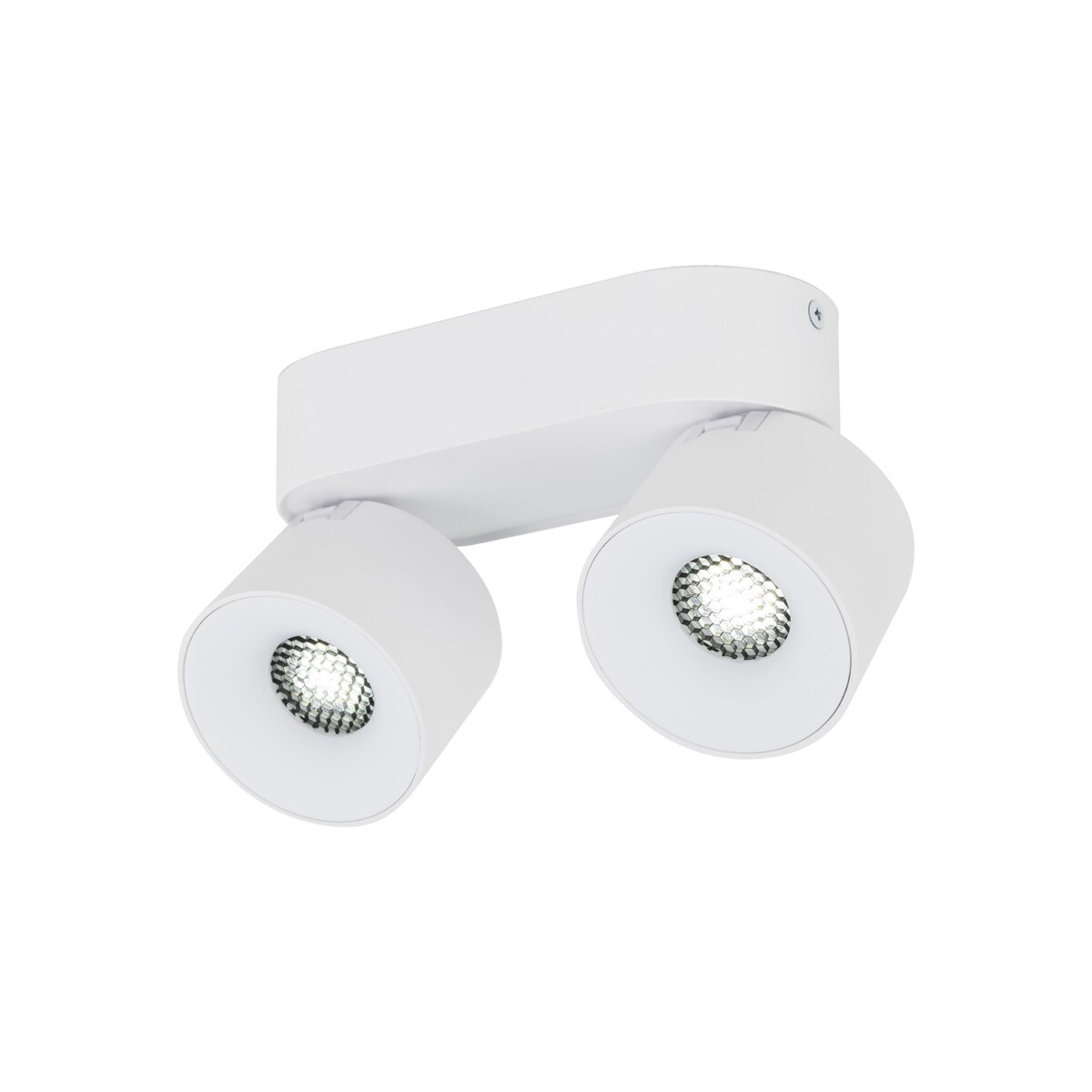 Lampa sufitowa LED TK Lighting SPARK DUO WHITE CCT 20W biała, podwójny reflektor spot regulowany 18171