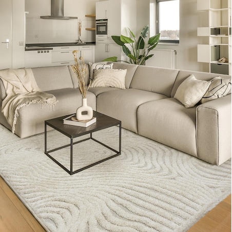 Dywan boho Cora 160x230 cm kremowy