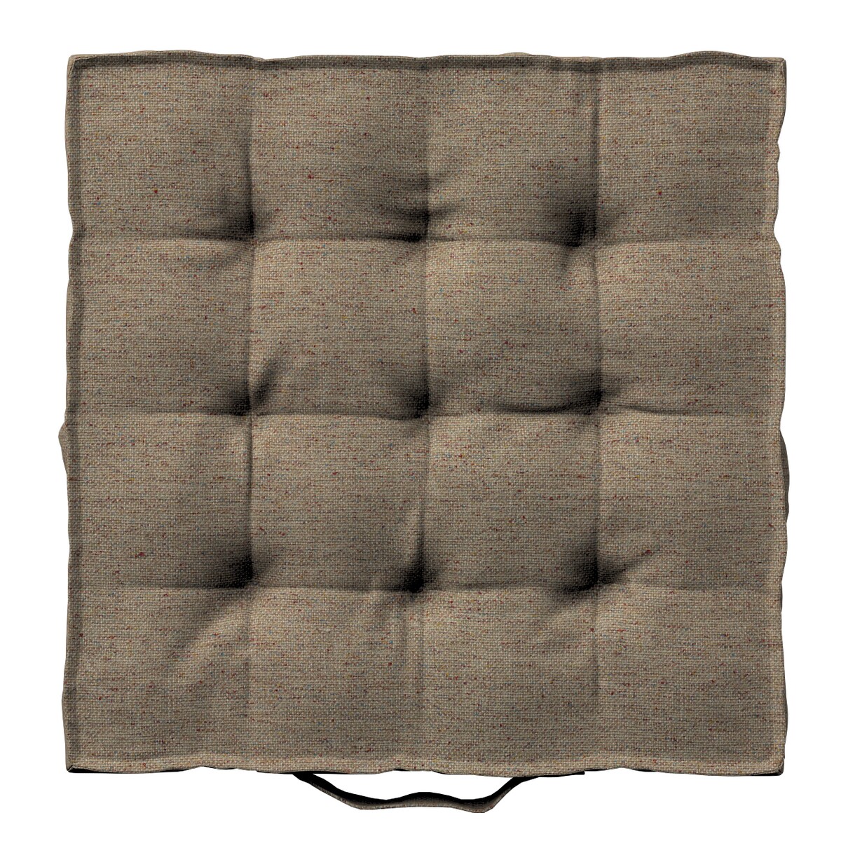 Poduszka na krzesło Kuba, beżowy melanż, 50 x 50 x 10 cm, Madrid