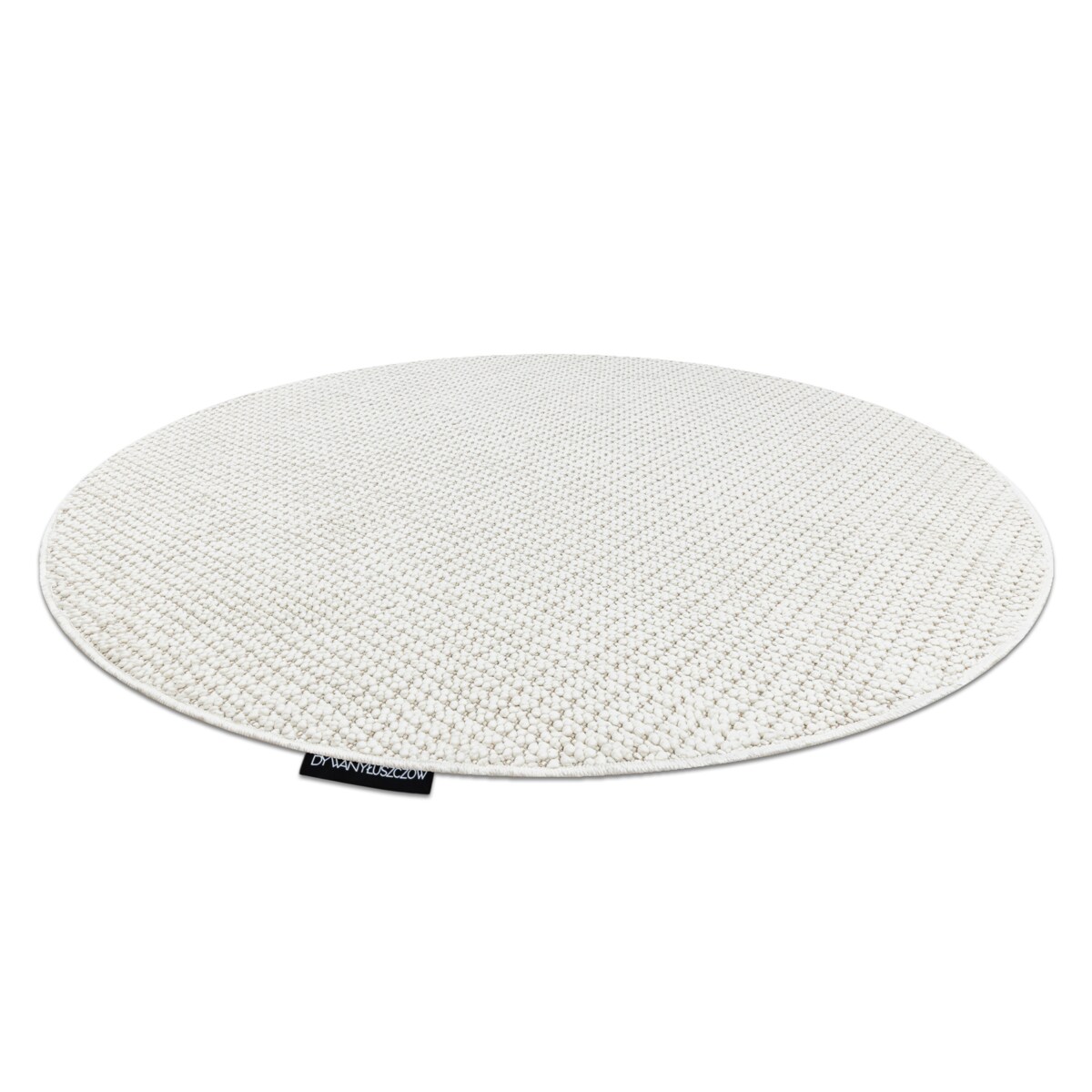 Dywan CASABLANCA LOOP koło biały koło 200 cm