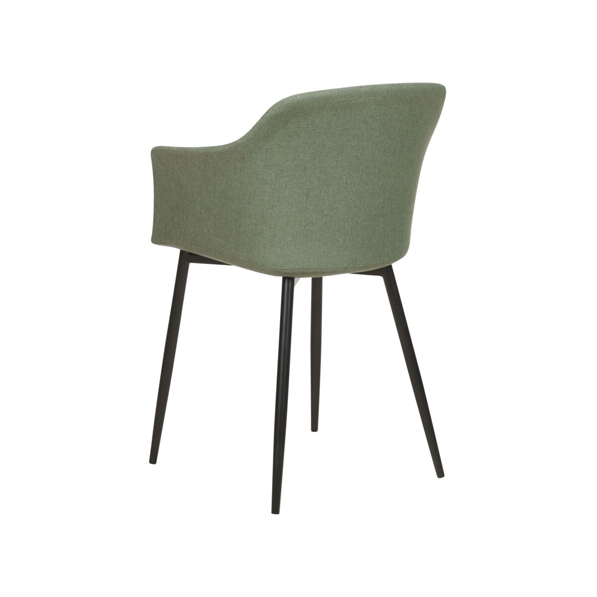 Zestaw 2 krzeseł do jadalni ciemnozielony ELIM