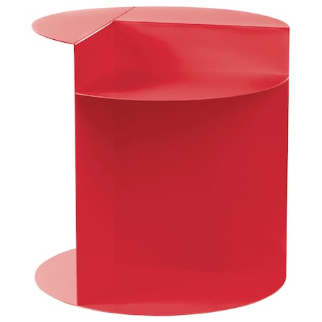 Stolik pomocniczy TAGGART Metal Czerwony