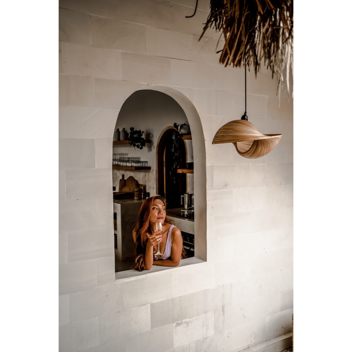 LAMPA BAMBOO ELLE S- 30 cm