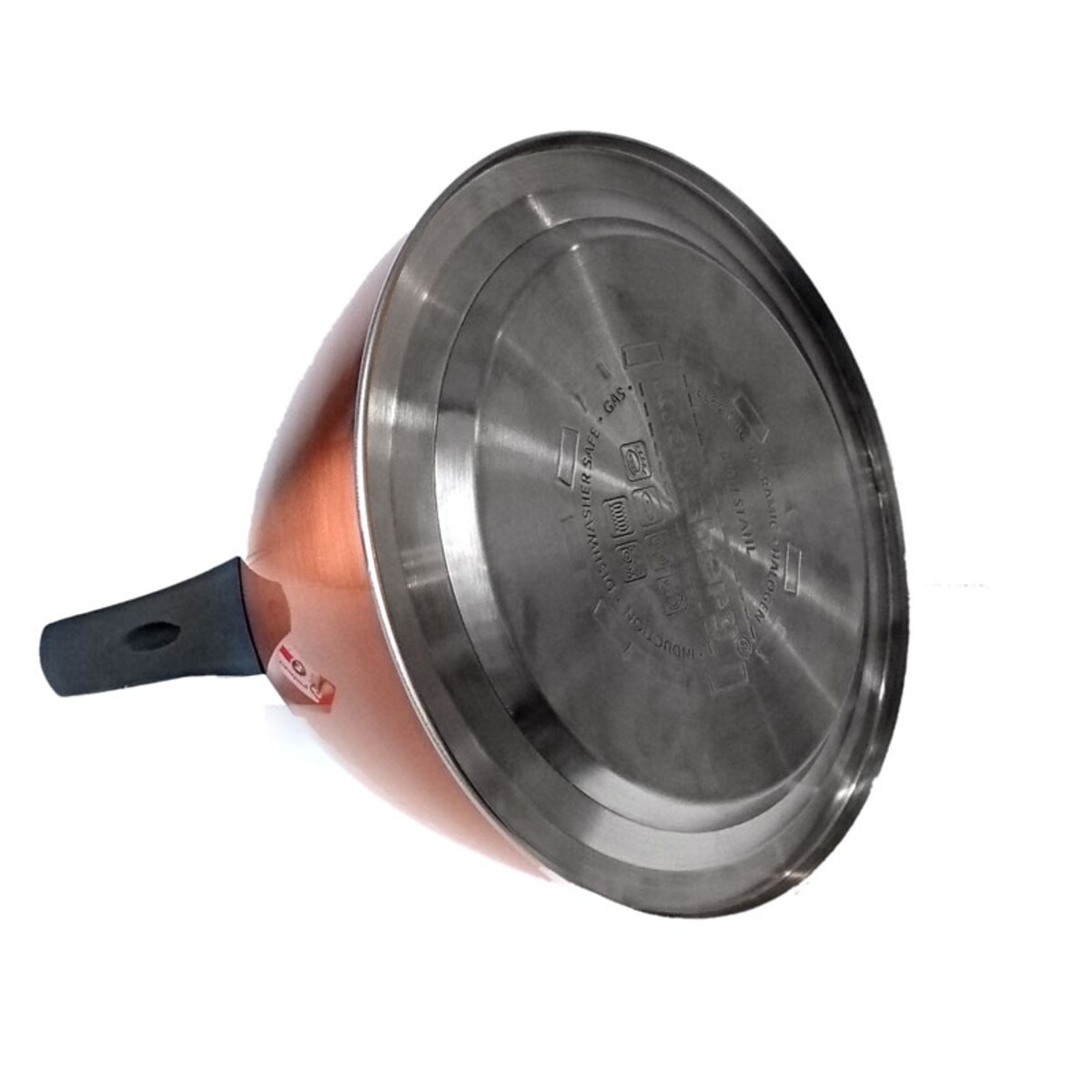 Czajnik stalowy z gwizdkiem 3.0L indukcja gaz miedziany KLAUSBERG