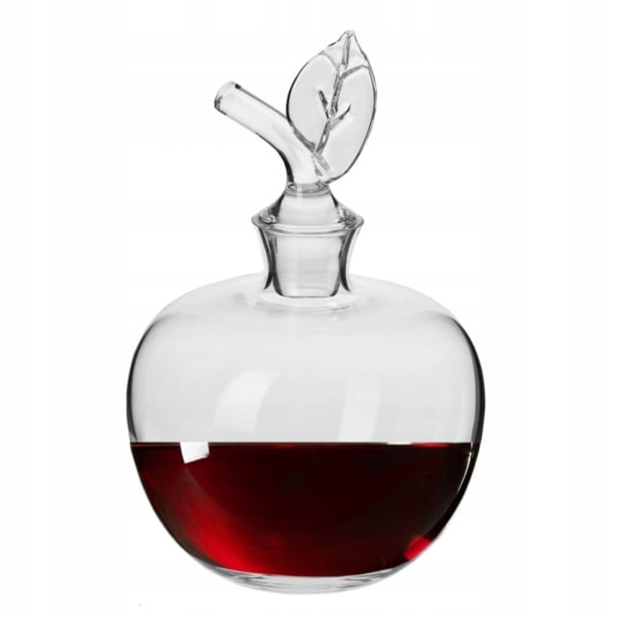 Karafka do nalewek whisky w kształcie jabłka KROSNO Vintage 1000ml