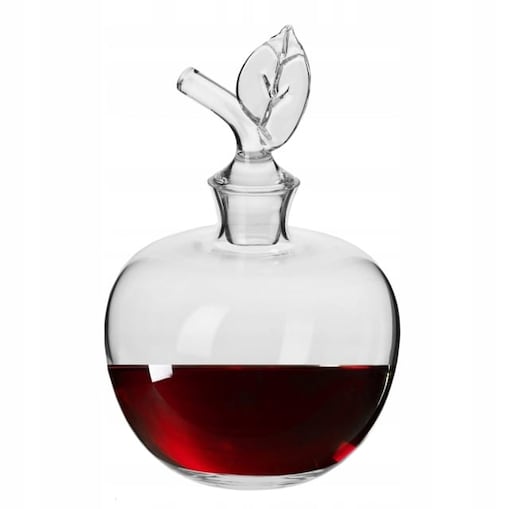 Karafka do nalewek whisky w kształcie jabłka KROSNO Vintage 1000ml