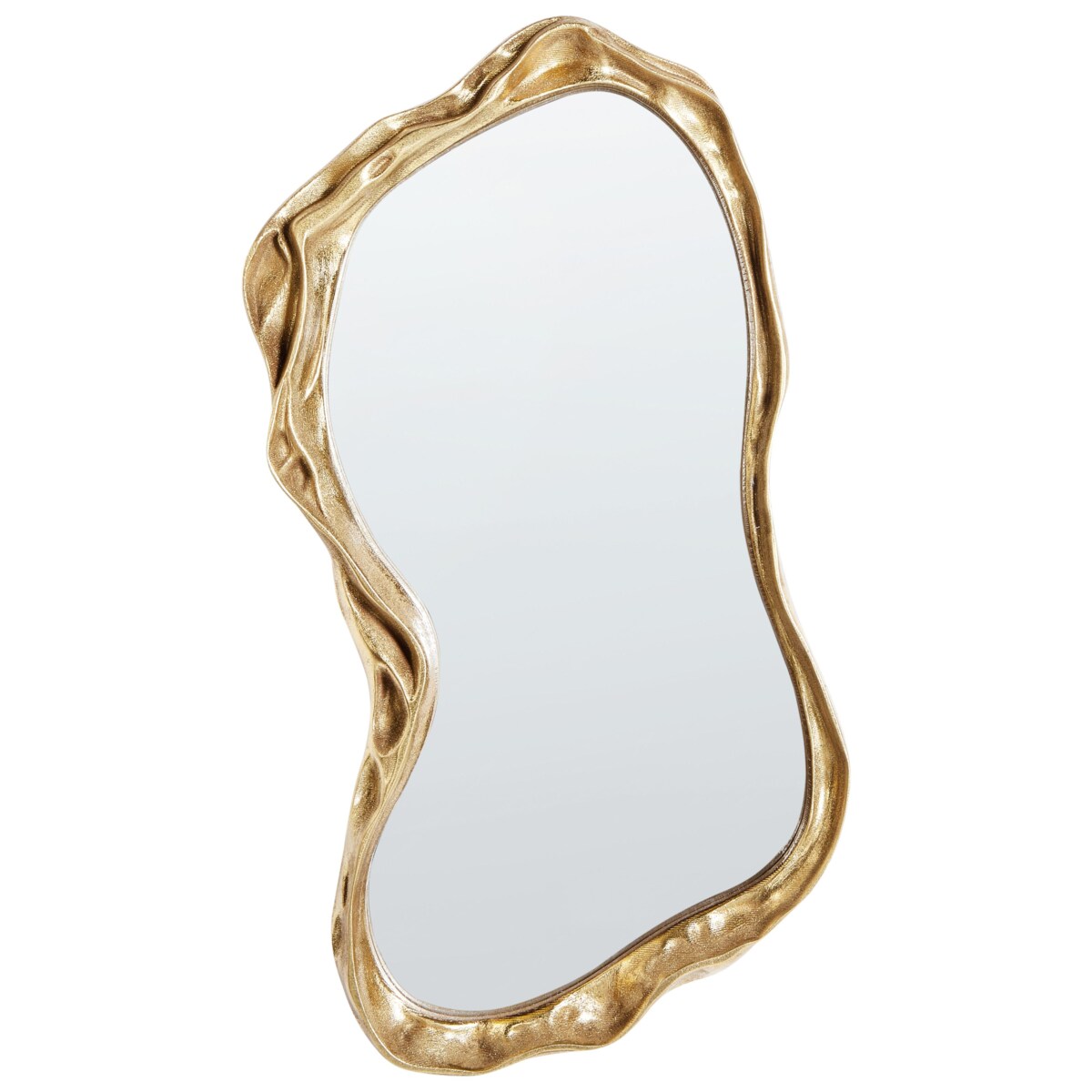 Lustro ścienne SERY 38 cm 75 cm Złoty