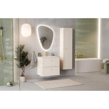 Szafka łazienkowa DONNA SAND 1D 35 cm beż piaskowy