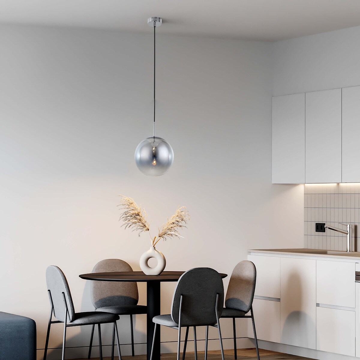 Lampa sufitowa wisząca Light Prestige Palla chrom 1 x E14 1 szt.